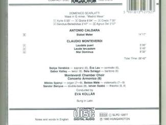 CD Eva Kollar Madrid Mass Stabat Mater Psalms 9 nrs cd 1990 ZGAN