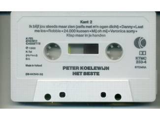 Cassettebandjes Peter Koelewijn &ndash; Het Beste 16 nrs cassette 1986 ZGAN