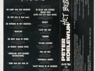 Cassettebandjes Peter Koelewijn &ndash; Het Beste 16 nrs cassette 1986 ZGAN