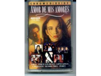 Cassettebandjes Amor De Mis Amores 14 nrs cassette 1987 ZGAN