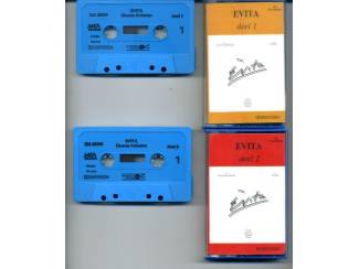 Cassettebandjes Andrew Lloyd Webber And Tim Rice &ndash; Evita 23 nrs 2 cassettes