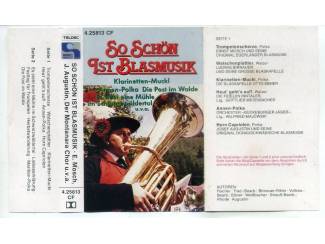 Cassettebandjes So Sch&ouml;n Ist Blasmusik 12 nrs cassette 1984 ZGAN