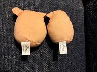 Speelgoed | Knuffels Original Squishmallows 4 stuks oranje wit / paars rood knuffel 8