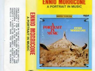 Cassettebandjes Ennio Morricone &ndash; A Portrait In Music 10 nrs cassette 1976 ZGAN