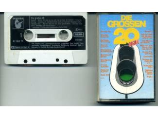 Cassettebandjes Die Grossen 20 Original cassette ZGAN
