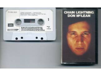 Cassettebandjes Don McLean &ndash; Chain Lightning 11 nrs cassette 1978 ZGAN