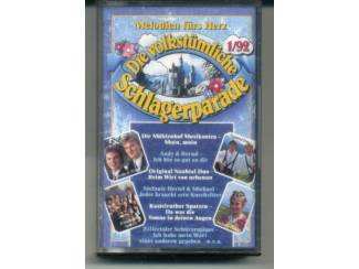 Cassettebandjes Die Volkst&uuml;mliche Schlagerparade 1/92 16 nrs cassette 1992 ZGAN