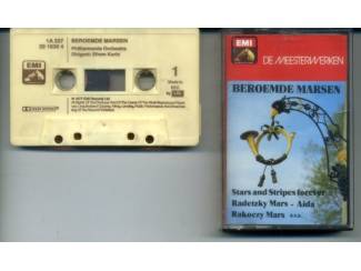 Cassettebandjes Beroemde marsen De Meesterwerken 11 nrs cassette 1977 ZGAN