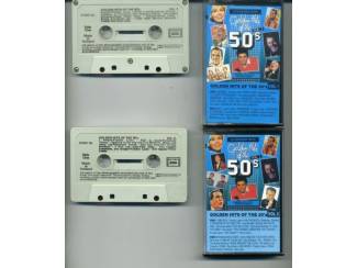 Golden Hits Of The 50s Vol. 1 & 2 32 nrs 2cassette 1985 ZGAN