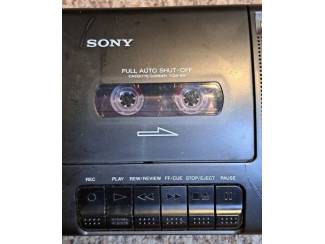 Geluid Sony TCM-919 + TCM-939 cassettecorder defekt misschien riem