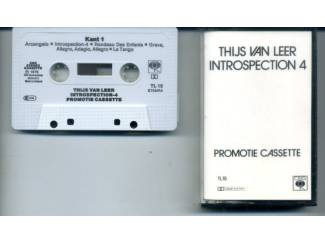 Cassettebandjes Thijs van Leer &ndash; Introspection 4 PROMOTIE CASSETTE 10 nrs ZGAN