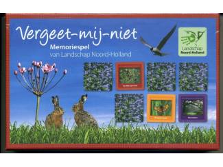 Vergeet mij niet Memoriespel van Landschap Noord-Holland NW