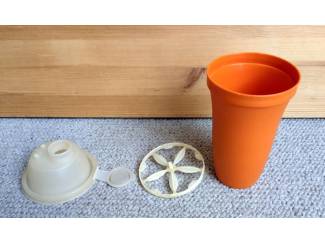 Keuken | Tupperware Tupperware Tumbler Shaker Cup oranje 844-22 mooie staat