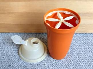 Keuken | Tupperware Tupperware Tumbler Shaker Cup oranje 844-22 mooie staat