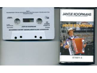 Cassettebandjes Jantje Koopmans koning van het Nederlandstalige levenslied ZGAN