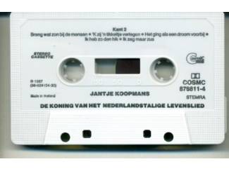 Cassettebandjes Jantje Koopmans koning van het Nederlandstalige levenslied ZGAN