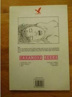 Stripboeken erotische reeks Casanova 1 t/m 4