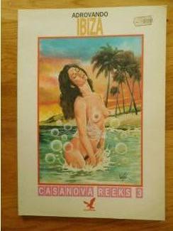 Stripboeken erotische reeks Casanova 1 t/m 4