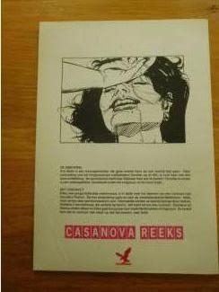 Stripboeken erotische reeks Casanova 1 t/m 4