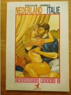 Stripboeken erotische reeks Casanova 1 t/m 4