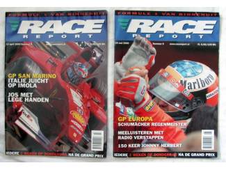 Race Report Formule 1 van binnenuit nr 3 & 6 2000