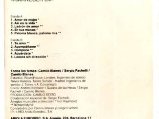 Cassettebandjes Camilo Sesto 4 verschillende cassettes &euro;2,50 p/s 4 voor &euro;8