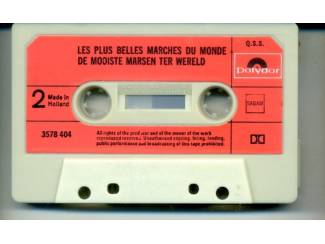 Cassettebandjes De Mooiste Marsen Ter Wereld 24 nrs cassette ZGAN