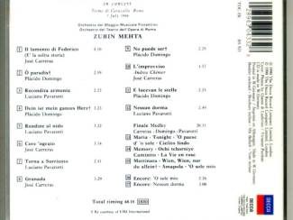 CD Carreras, Domingo, Pavarotti, Mehta &ndash; In Concert 17 nrs CD ZGAN