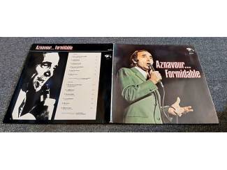 Grammofoon / Vinyl Charles Aznavour &ndash; Aznavour... Formidable 12 nrs LP 1973 ZGAN