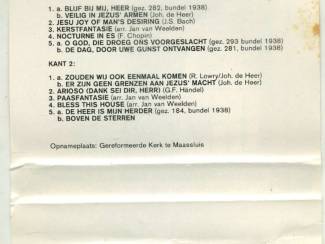 Cassettebandjes Jan van Weelden En Loek v.d. Leeden &ndash; Spelen Op Orgel En Piano 