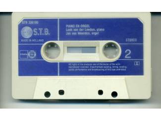 Cassettebandjes Jan van Weelden En Loek v.d. Leeden &ndash; Spelen Op Orgel En Piano 