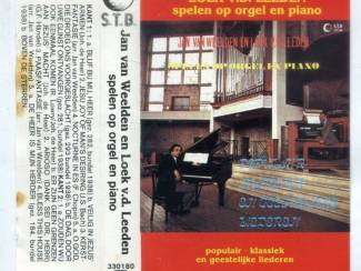 Cassettebandjes Jan van Weelden En Loek v.d. Leeden &ndash; Spelen Op Orgel En Piano 