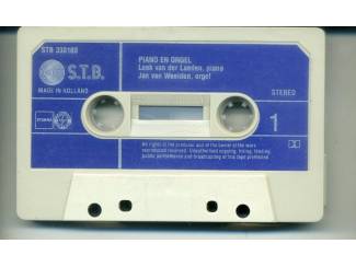 Cassettebandjes Jan van Weelden En Loek v.d. Leeden &ndash; Spelen Op Orgel En Piano 