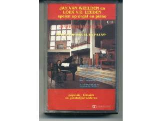Cassettebandjes Jan van Weelden En Loek v.d. Leeden &ndash; Spelen Op Orgel En Piano 