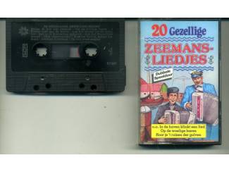 Cassettebandjes 20 Gezellige Zeemansliedjes cassette ZGAN