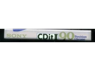 Cassettebandjes SONY CDit 90 TYPE II cassette NIEUW GESEALD