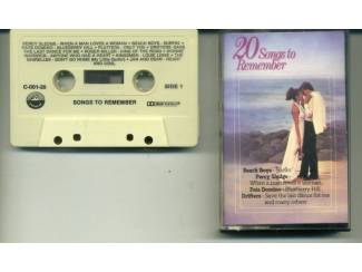 20 Songs To Remember cassette ZGAN