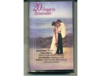 Cassettebandjes 20 Songs To Remember cassette ZGAN