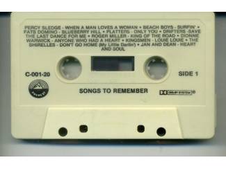 Cassettebandjes 20 Songs To Remember cassette ZGAN