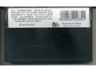 Cassettebandjes Charpentier Rameau Lochon - Un No&euml;l Baroque Fran&ccedil;ais NIEUW