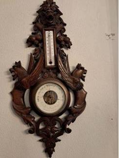 antieke  jacht   barometer / weermeter