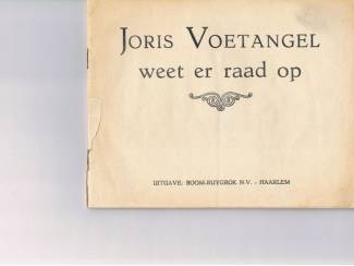 Stripboeken Joris Voetangel weet er raad op