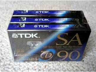 3 pack TDK SA-90ET FOR CD NIEUW GESEALD
