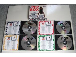 CD The POP BOX 4 CDs diverse artiesten 72 Originele Hits ZGAN