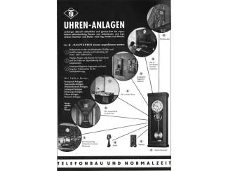 Klokken T&N Signal Hauptuhr /Synchronome klok (elektro-mechanisch)