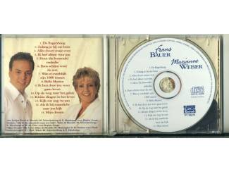 CD Frans Bauer & Marianne Weber 14 nrs CD 1997 MOOI