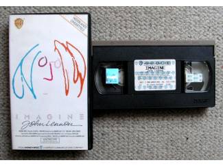 John Lennon &ndash; Imagine 13 nrs VHS band 1989 mooie staat