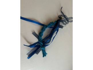 Handgemaakte Tassenhanger Blauw