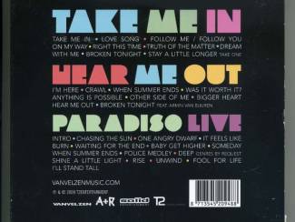 CD Roel Vanvelzen Take Me In & Hear Me Out 2 cd's+1 dvd 2009 ZGAN