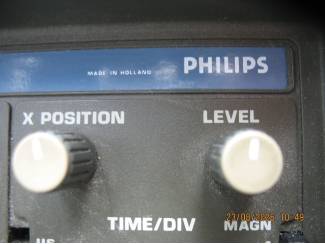 Meetapparatuur PM3207 Philips oscilloscoop (DEFECT)